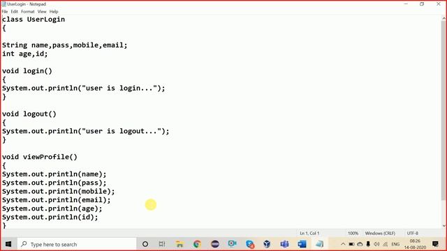 # 20 OOPS in Java | Object | Class | Reference Id | Reference Variable Java Tutorial | Java Basi смотреть онлайн