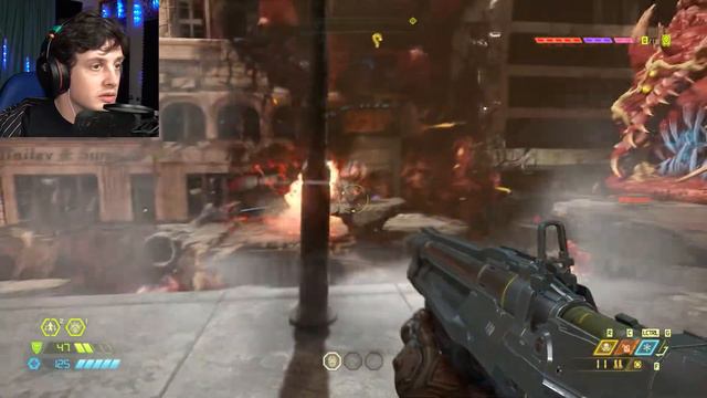 A WORLD ON FIRE | DOOM Eternal #8 смотреть онлайн
