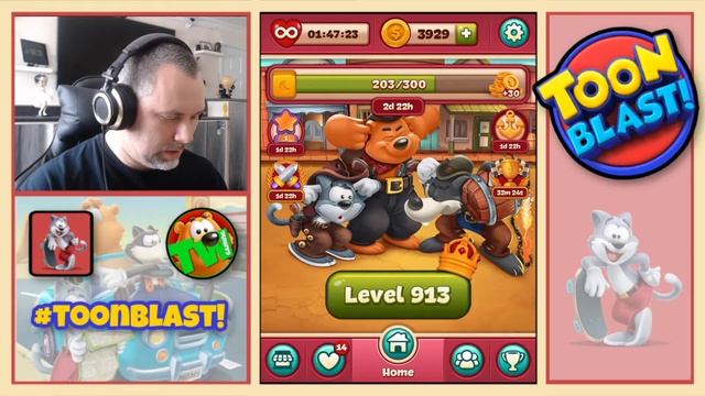 TOON BLAST! EP51 / ADVENTURE ISLAND 11 / COOPER'S RALLY 21 / CUBE HEIST 3 / TEAM TOURNAMENT 3 смотреть онлайн