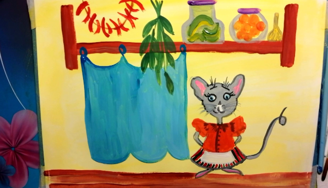 Как нарисовать Маму-мышку. смотреть онлайн