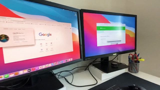 2020 M1 MacBook Pro dual display setup using only 1 thunderbolt port смотреть онлайн