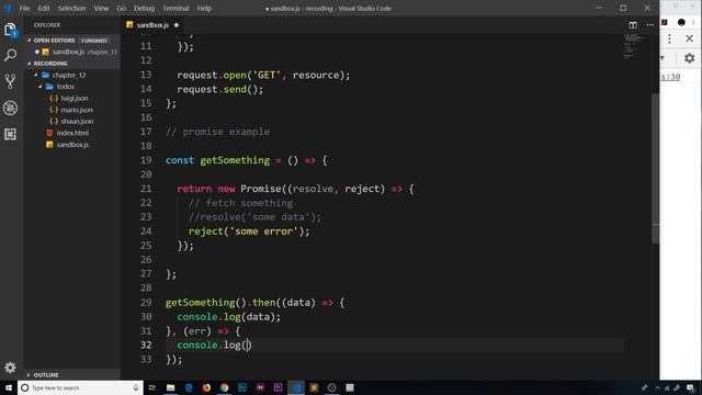 Asynchronous JavaScript Tutorial #7 - Promises смотреть онлайн