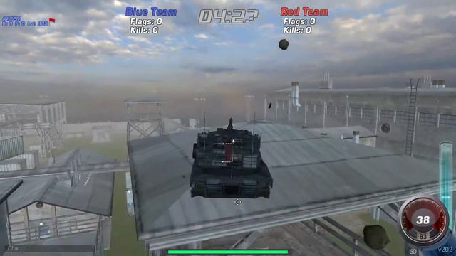Brought the flag from the red base to the blue without touching the ground in the Tank Off смотреть онлайн
