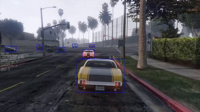 Object Detection in GTA Online смотреть онлайн