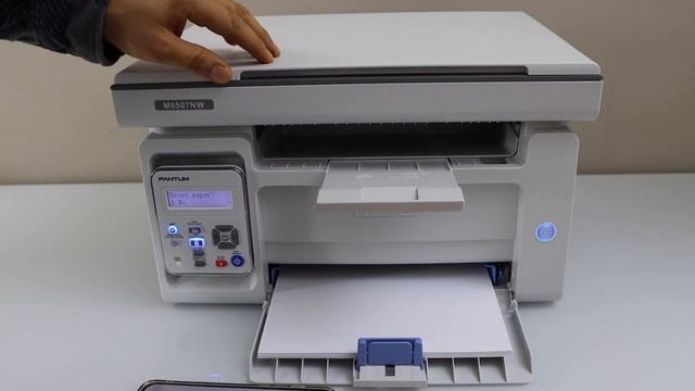 Pantum M6507NW Setup Using Phone, Wireless Printing & Scanning Review. смотреть онлайн