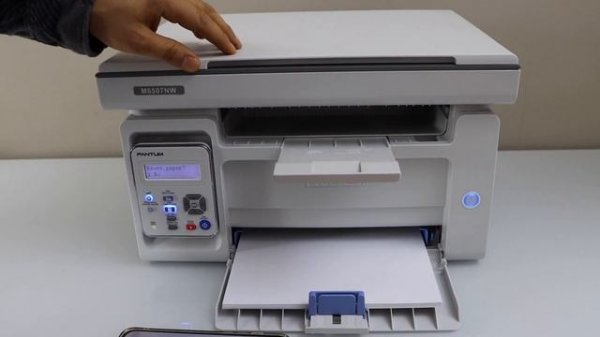 Pantum M6507NW Setup Using Phone, Wireless Printing & Scanning Review.