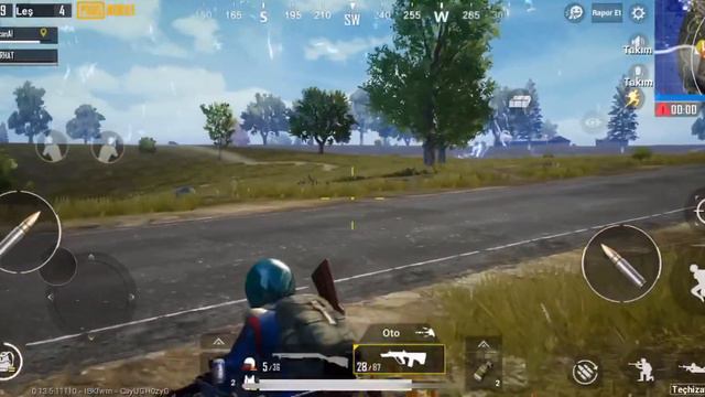 AUG + M16 | TEAM GAME | PUBG MOBILE GAME OYUN смотреть онлайн