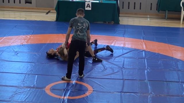 Вагапова Вероника на турнире по спортивной борьбе памяти Мастера спорта СССР Родионова С. И. г.Гай смотреть онлайн