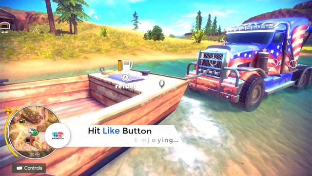 Least Powerful Wooden Boat Pulls King Truck Maximus In Mud | Off The Road Unleashed Switch Gameplay смотреть онлайн