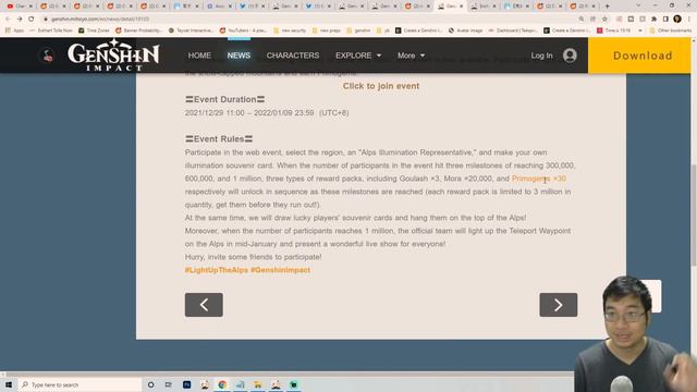 3 NEW 2022 WEB EVENTS! 200 + 40 + 30 Free Gems To Be Claimed! | Genshin Impact смотреть онлайн