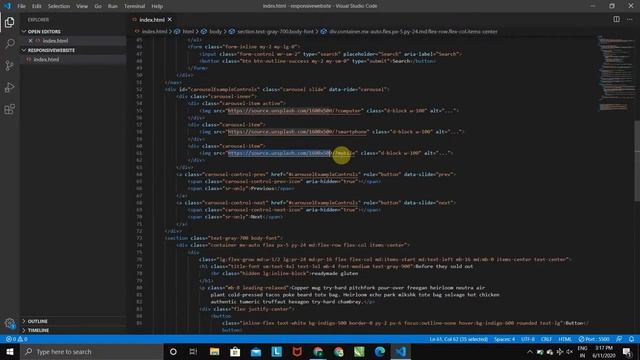 Responsive Website Designing With Tailwind & Bootstrap смотреть онлайн