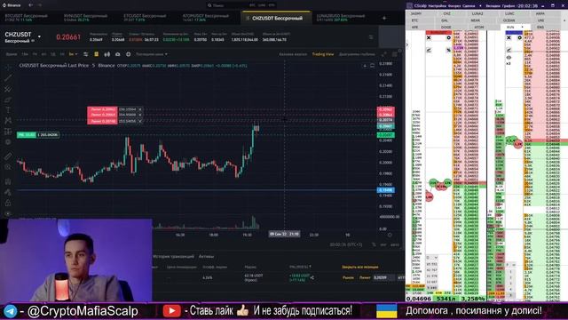 ИЩЕМ СПОСОБ КАК СЛИТЬ ДЕНЬГИ НА БИНАНС | СКАЛЬПИНГ ОНЛАЙН | CryptoMafia смотреть онлайн