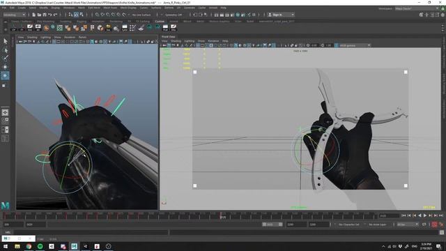 Counter Attack - Butterfly Inspect Animation смотреть онлайн