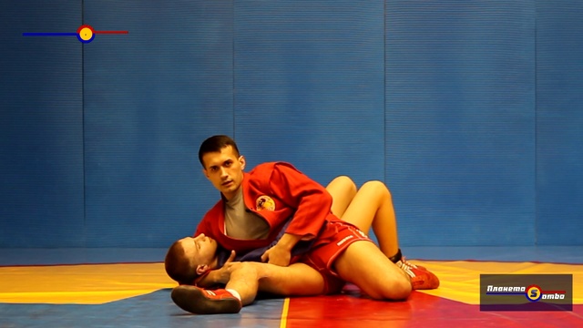 Первый прием, которому обучают в САМБО - Удержание сбоку