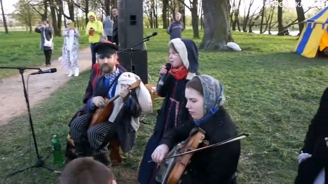 Праздник поморских хороводов "Кружане". 16 мая 2015 Петергоф смотреть онлайн