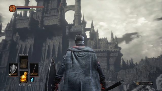 DARK SOULS III Now that's a castle! Exterior view смотреть онлайн