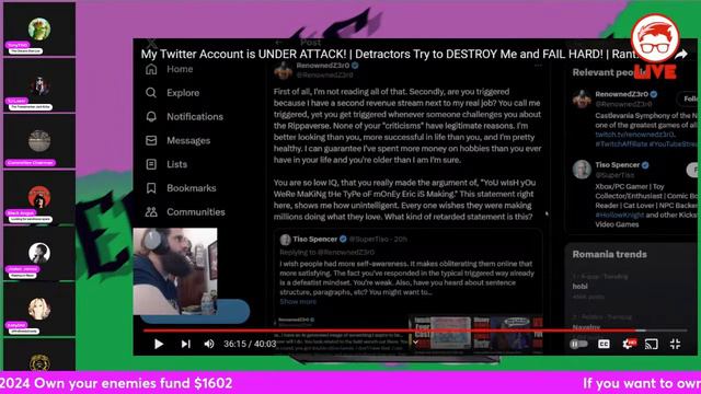 Eric July And The Rippaverse SUCK! Detractor Cast Ep 1 смотреть онлайн