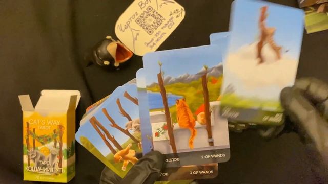 Таро кошачий путь Распаковка смотреть онлайн