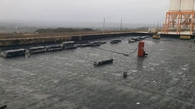 АБК - гидроизоляция кровли 1 слой.mp4 смотреть онлайн