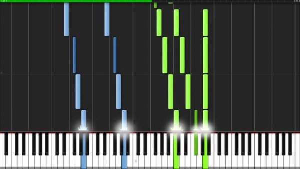 Funeral March (Opus 62, No. 3) - Felix Mendelssohn [Piano Tutorial] (Synthesia)
