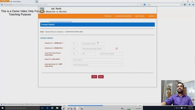 How To Fill Online Application Form For First Year B.A./B.Com/B.sc on mum.net.in[Hindi] смотреть онлайн