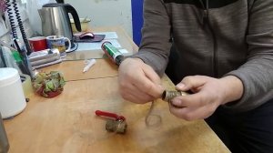 Лучший способ #соединения #труб #сантехники. #Лен с #герметиком.