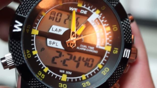 Часы Weide WH1104 (Распаковка)[Посылка с Aliexpress] смотреть онлайн