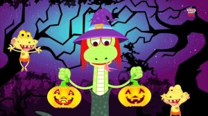 привидение Палец семья детского стишка счастливого Хэллоуина Halloween Songs Ghost Finger Family