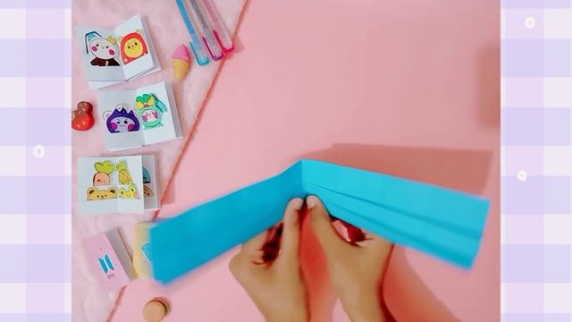 Origami mini Sticker Book | How to make paper mini notebook смотреть онлайн