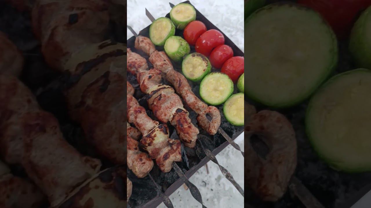 Шашлык на зимней рыбаке #рыбалка #fishing #shortvideo #fishingvideo смотреть онлайн