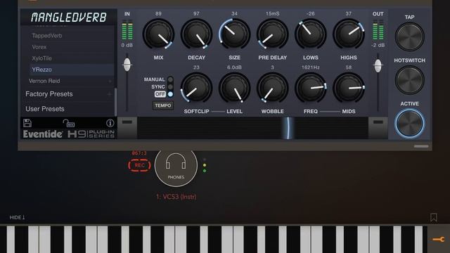 Eventide Mangledverb - Quick Play iPad AUM and iVCS3 смотреть онлайн