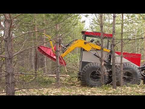 Мульчер № 2 построенный на заводе ТРОМ 8 смотреть онлайн