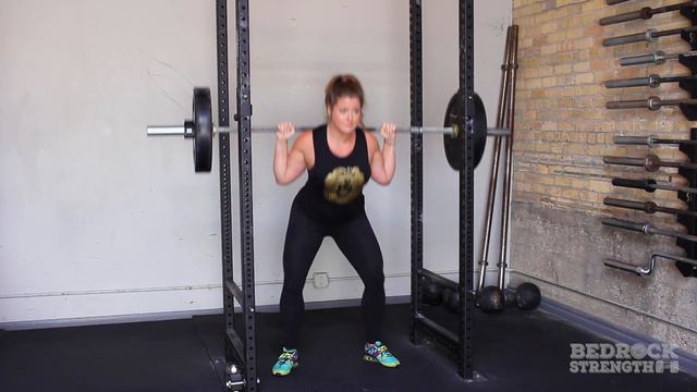 Bedrock Strength Demo: Barbell Back Squat