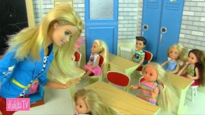 ИЗ-ЗА ТЕБЯ У МАКСИМА ДВОЙКА! Мультик #Барби Куклы Игрушки Для девочек IkuklaTV Школа