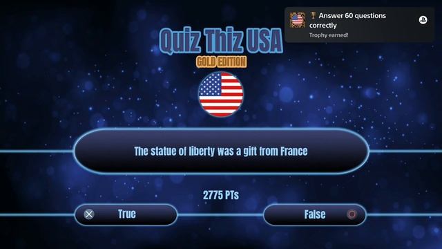 Quiz Thiz USA 140 Trophies Possible in 2 Minutes! ? - Easy PS4, PS5 Platinum Game Series смотреть онлайн