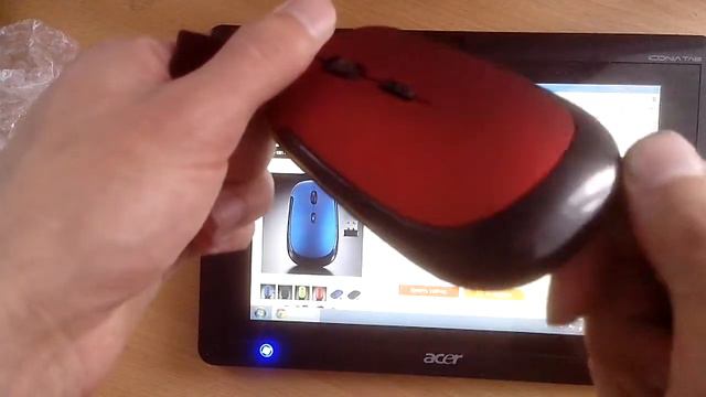 2.4GHz Ultra-Slim Mini USB Wireless Optical Mouse Unboxing / Распаковка смотреть онлайн