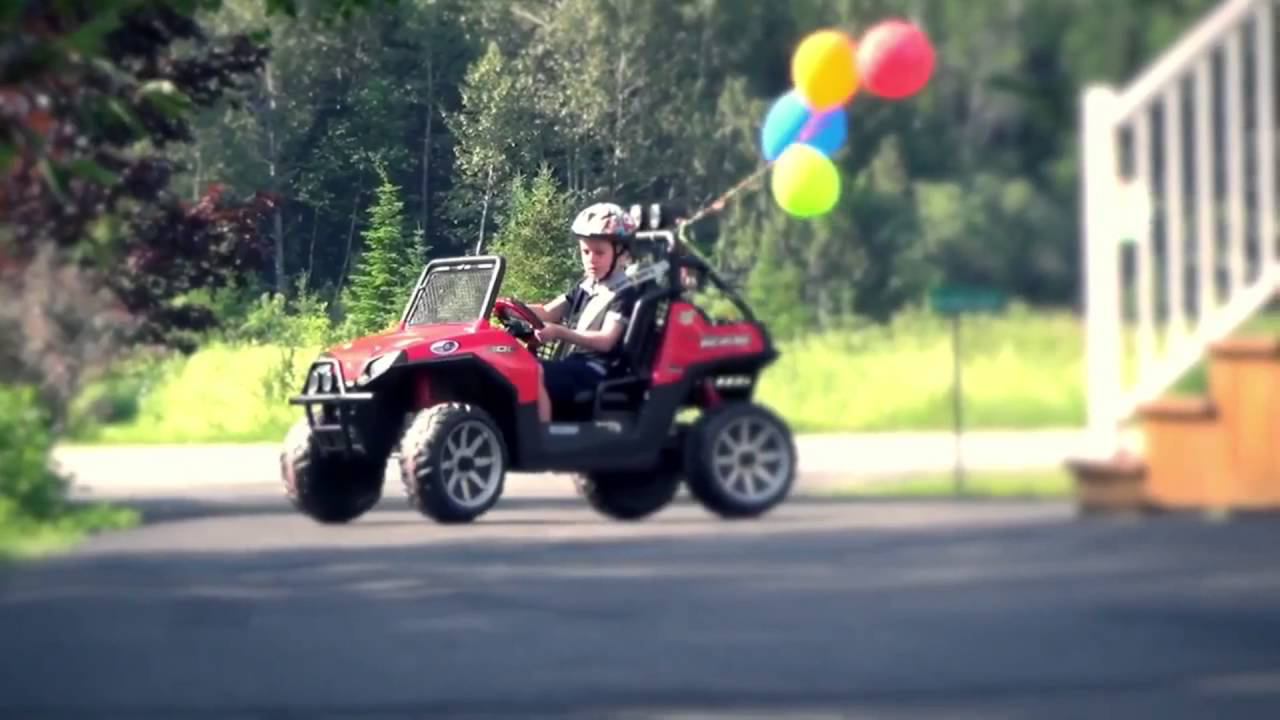 Детский электромобиль Polaris Ranger RZR смотреть онлайн