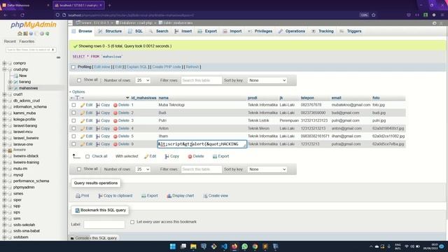 Full CRUD PHP MySQL Bootstrap | 15. Filter Input Dari Serangan XSS смотреть онлайн
