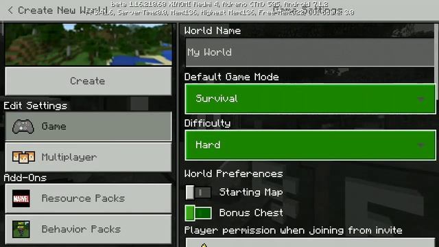 Hardcore mod for Minecraft pe | Java edition addon in mcpe | Hindi | 2021 смотреть онлайн