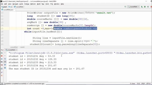 project part three - average each assignment java 2 (Arabic) смотреть онлайн