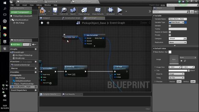 Unreal Engine 4 - Инвентарь смотреть онлайн