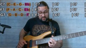 Блюзовая гамма. Основы импровизации. Попробуй начать с этого.