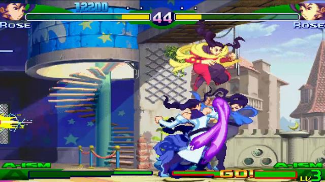 Rose vs 2 Rose - Street Fighter Alpha 3 Max смотреть онлайн