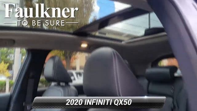 Certified 2020 INFINITI QX50 LUXE, Willow Grove, PA LF111844 смотреть онлайн