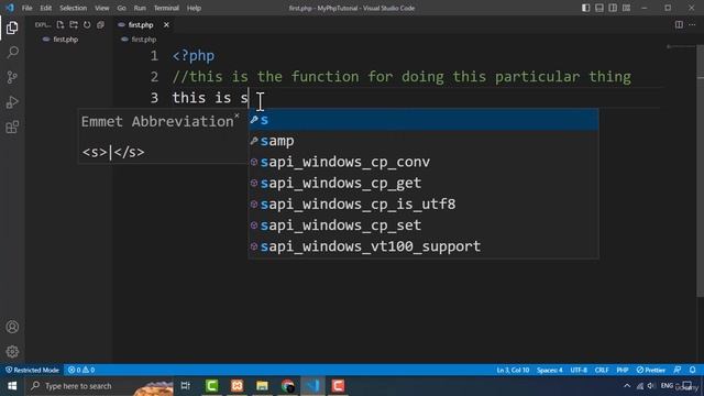 Comments In PHP Explained - Lecture 12 | The Complete Php course for beginners 2023 смотреть онлайн