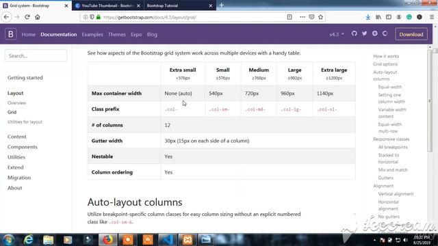 Grid System and Layouts in Bootstrap 4 Step By Step in Hindi | Bootstrap Tutorials in Hindi Part-2 смотреть онлайн