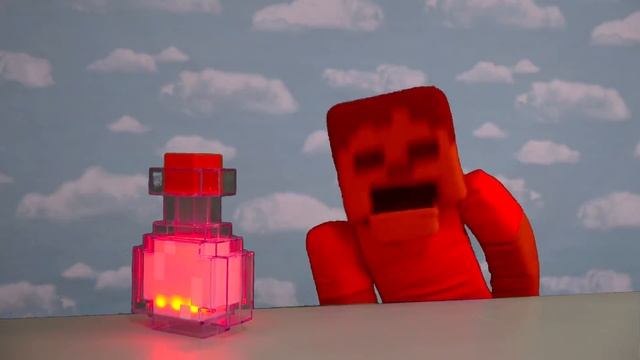 Minecraft Color Changing Potion Bottle MIXUP! Zombie Steve GONE RED?! Mattel mini figures смотреть онлайн