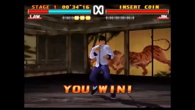 Win pose de Forest Law dans Tekken 3 смотреть онлайн
