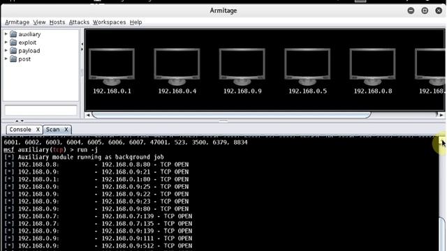 PenTesting Tutorial 7 - Exploit target by using Armitage смотреть онлайн