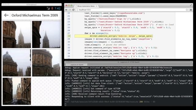 Appium Android Demo | Sauce Labs смотреть онлайн